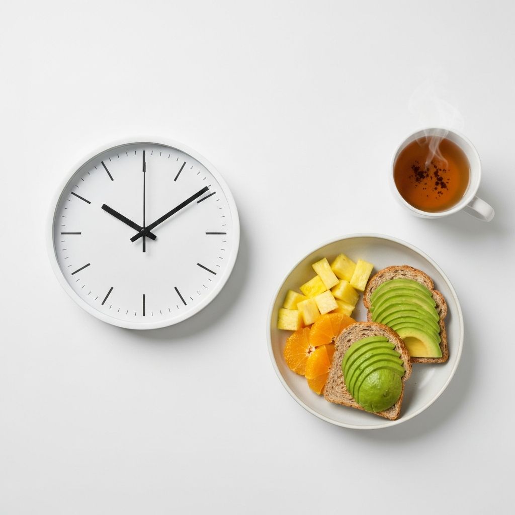 Intermittent fasting concept