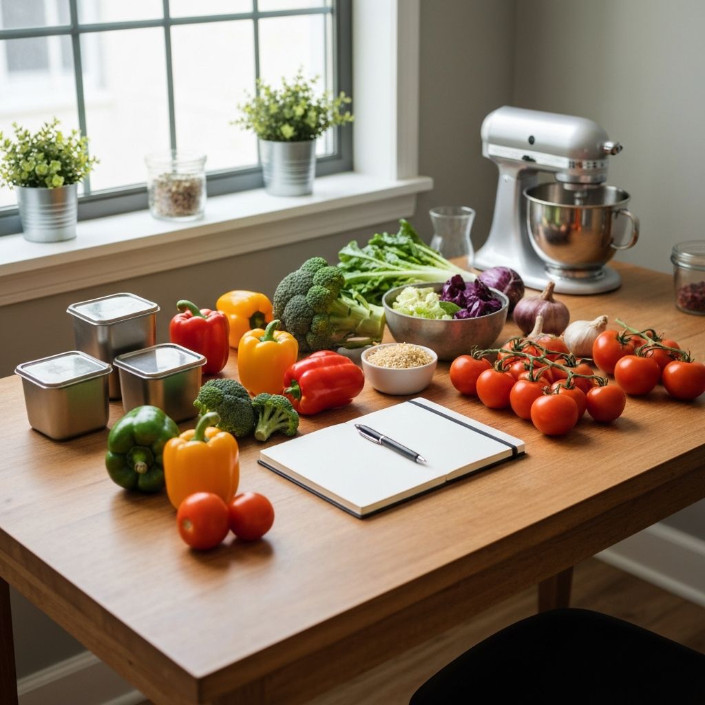 Healthy lifestyle meal planning